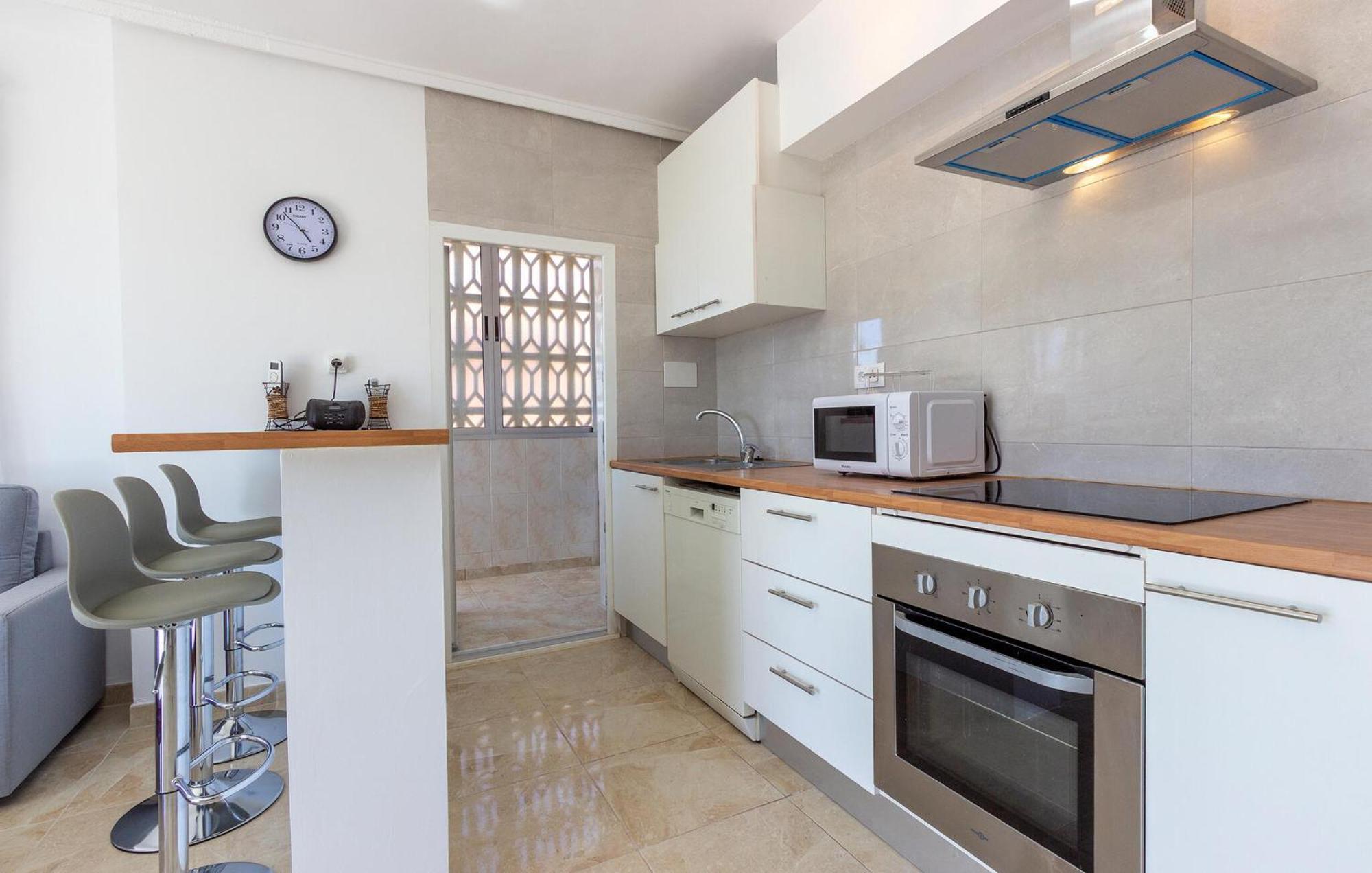 Cozy Apartment In Santa Pola With Kitchen Экстерьер фото